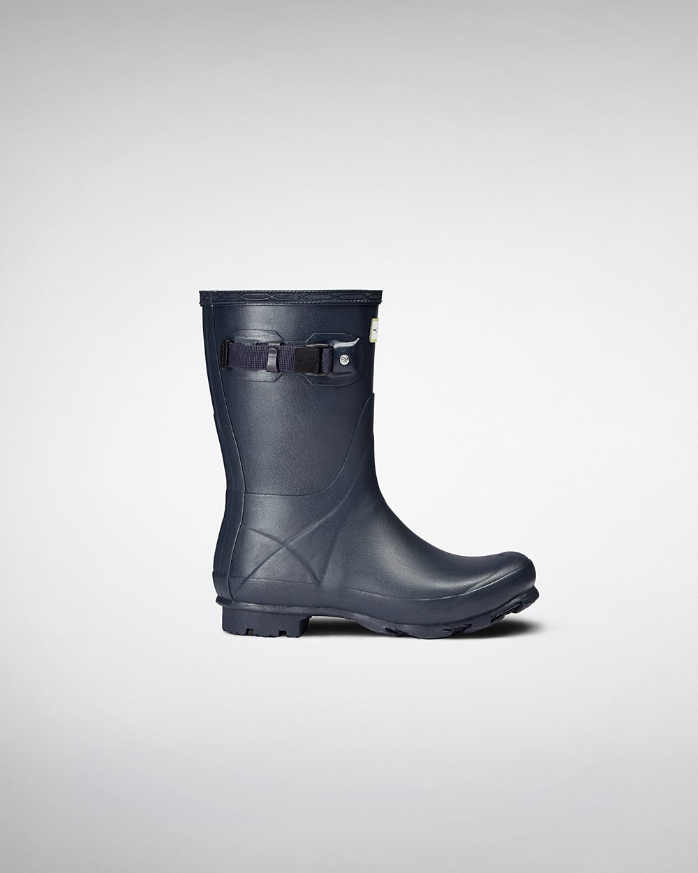 Womens Hunter Short Rain Boots Navy - Norris Field - 2601978-MZ